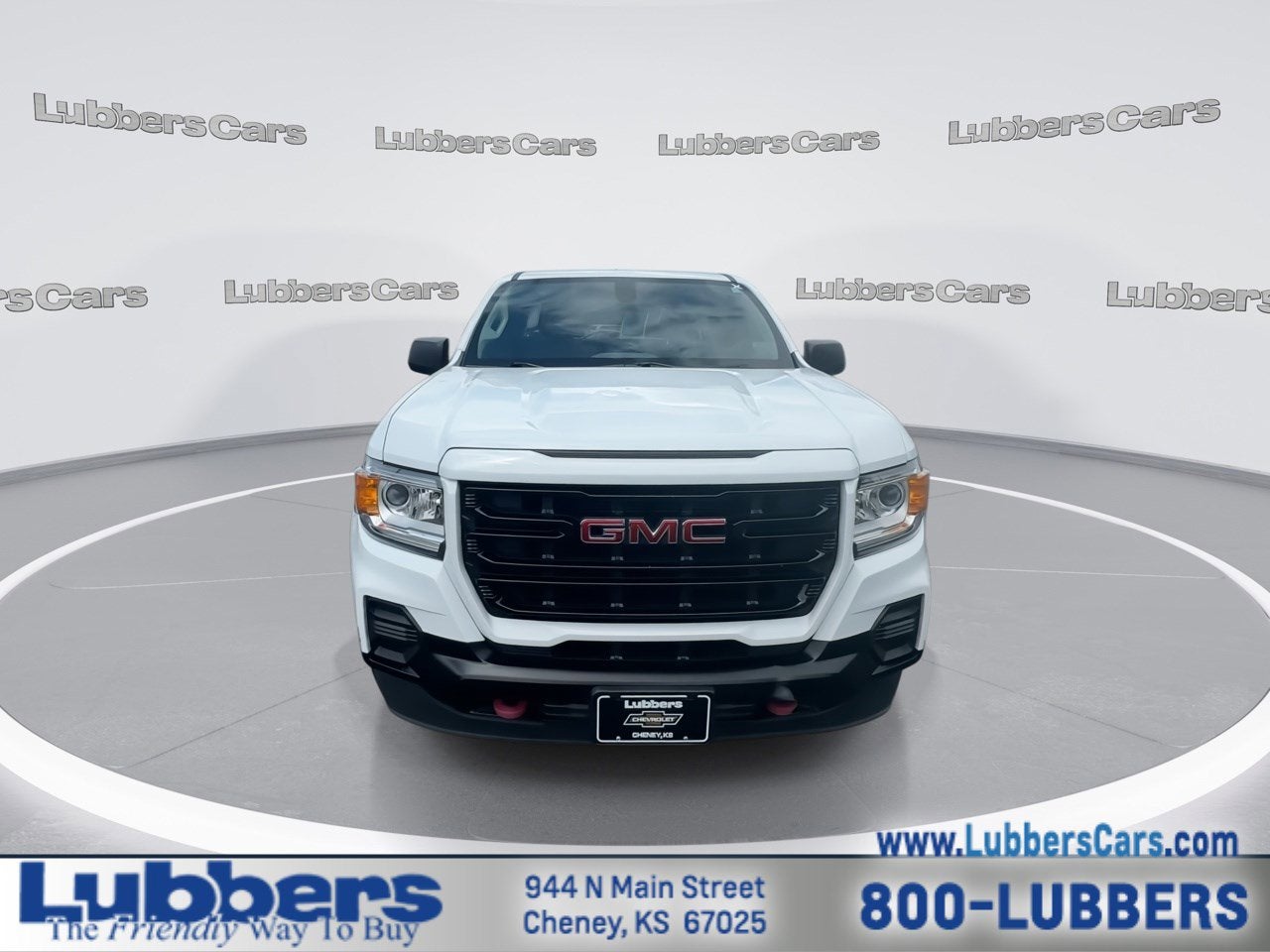 2021 GMC Canyon — rear three-quarter view