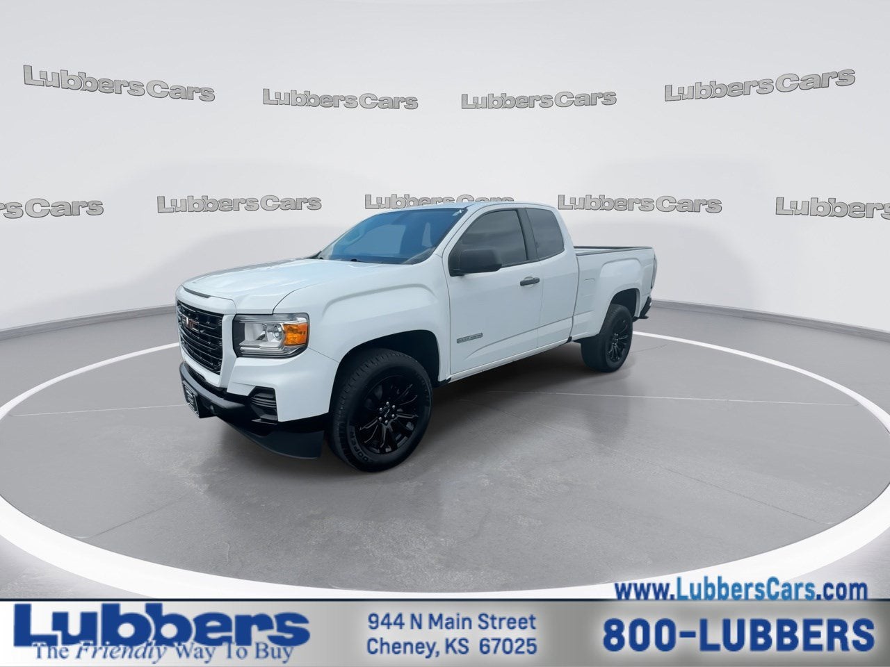2021 GMC Canyon — interior view